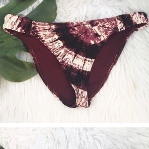 H&M Bikini Bottom | Berries & Cream Tie-Dye | Small